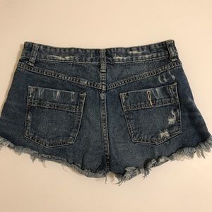 Free People Shorts - Free People Distressed Denim Jean Shorts Size 26 Free People Shorts - Free People Distressed Denim Jean Shorts Size 26